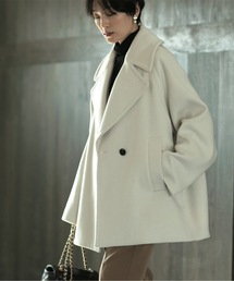 OPAQUE.CLIP（オペークドットクリップ）の「◆ウールカシミヤブレンド ミドル丈ピーコート（ピーコート）」