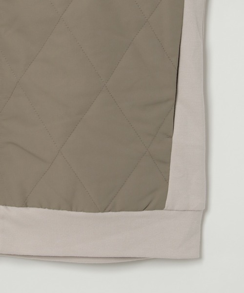 ikka(イッカ)の「sorona(R)コンビ中綿パーカー(ブルゾン・メンズ・ベージュ/ブラック/ネイビー・S/XL/L/M)」の15枚目の写真