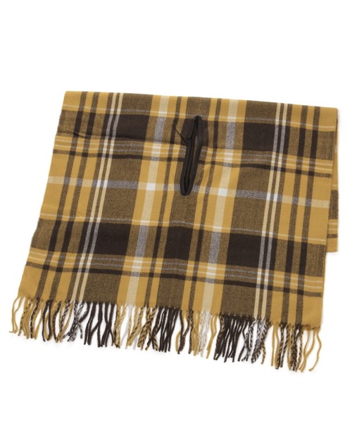 GLOBAL WORK（グローバルワーク）の「着られるマルチWAYストール/704756（ストール/ショール・レディース・グレー/ライトイエロー/オフホワイト/ライトブルー/ベージュ/ネイビー/ブラウン・FREE）」の8枚目の写真