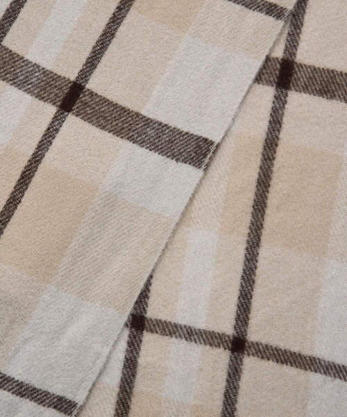 GLOBAL WORK（グローバルワーク）の「着られるマルチWAYストール/704756（ストール/ショール・レディース・グレー/ライトイエロー/オフホワイト/ライトブルー/ベージュ/ネイビー/ブラウン・FREE）」の20枚目の写真