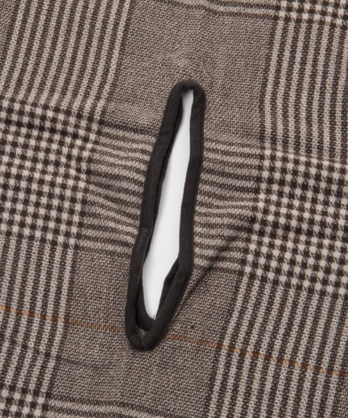 GLOBAL WORK（グローバルワーク）の「着られるマルチWAYストール/704756（ストール/ショール・レディース・グレー/ライトイエロー/オフホワイト/ライトブルー/ベージュ/ネイビー/ブラウン・FREE）」の21枚目の写真