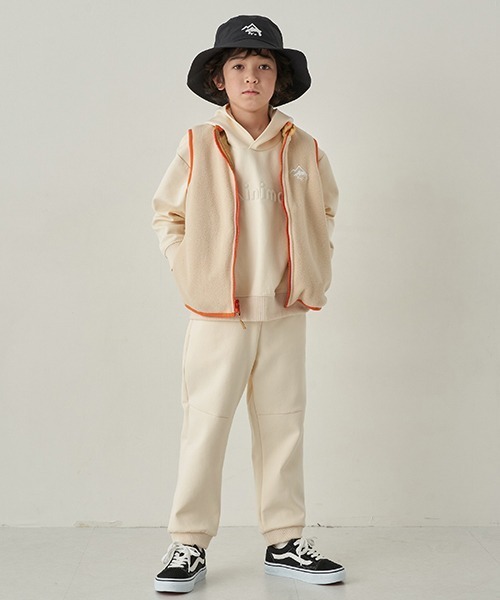 minimal（ミニマル）の「ダンボールジョガーパンツ（その他パンツ・キッズ・ピンク/グレー/ブラック/アイボリー/ダークブルー/グリーン/イエロー/オレンジ・135cm/115cm/100cm/155cm/90cm）」の2枚目の写真