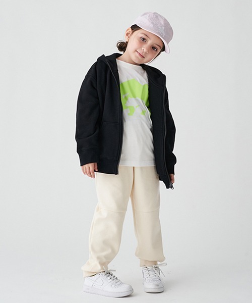 minimal（ミニマル）の「ダンボールジョガーパンツ（その他パンツ・キッズ・ピンク/グレー/ブラック/アイボリー/ダークブルー/グリーン/イエロー/オレンジ・135cm/115cm/100cm/155cm/90cm）」の15枚目の写真