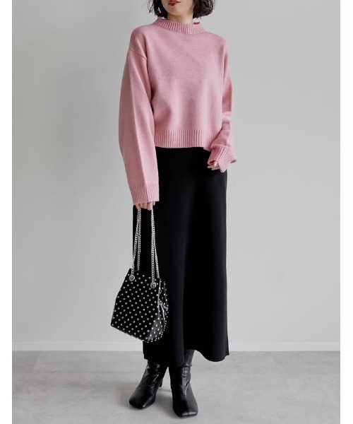 セール】[累計販売枚数1.1万枚突破！]アルパカタッチクロップド丈