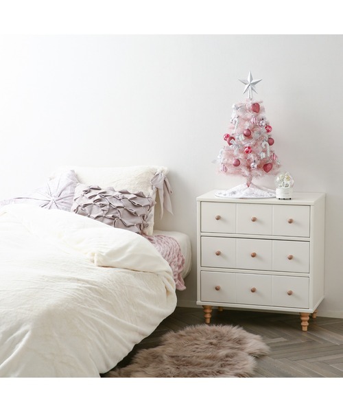 Franc franc クリスマスツリー　ピンク 60cm セール】クリスマスツリー スターターセット 60cm ピンク