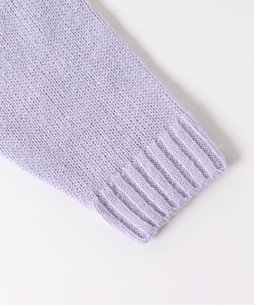 apres les cours（アプレレクール）の「【マシンウォッシャブル】3柄バラエティニット（ニット/セーター・キッズ・ラベンダー/ベージュ/チェック・140/120/90/100）」の14枚目の写真