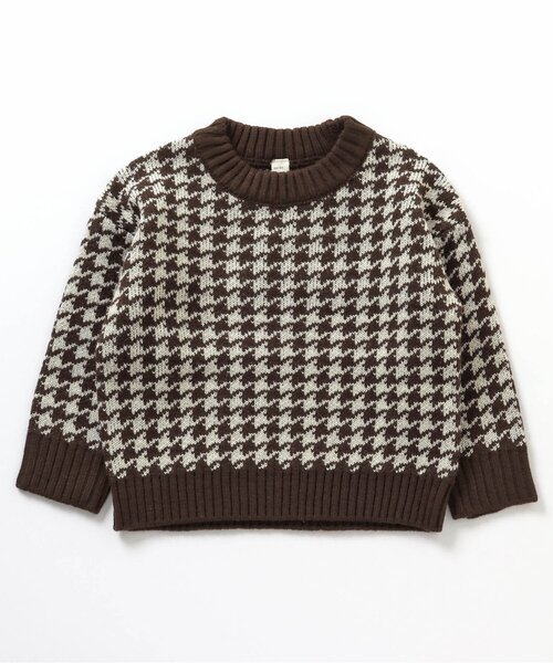 apres les cours（アプレレクール）の「【マシンウォッシャブル】3柄バラエティニット（ニット/セーター・キッズ・ラベンダー/ベージュ/チェック・140/120/90/100）」の17枚目の写真