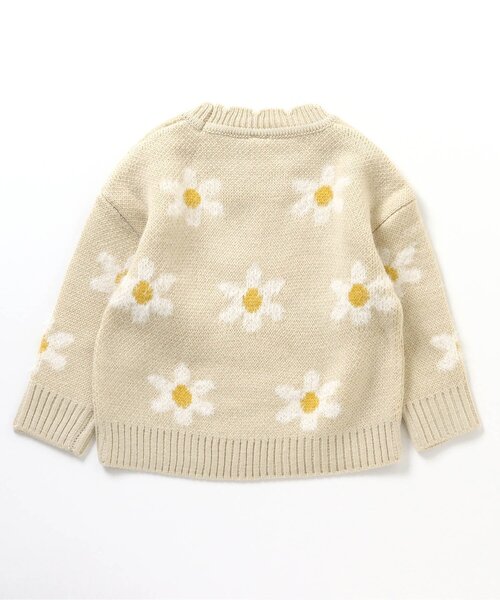 apres les cours（アプレレクール）の「【マシンウォッシャブル】3柄バラエティニット（ニット/セーター・キッズ・ラベンダー/ベージュ/チェック・140/120/90/100）」の19枚目の写真