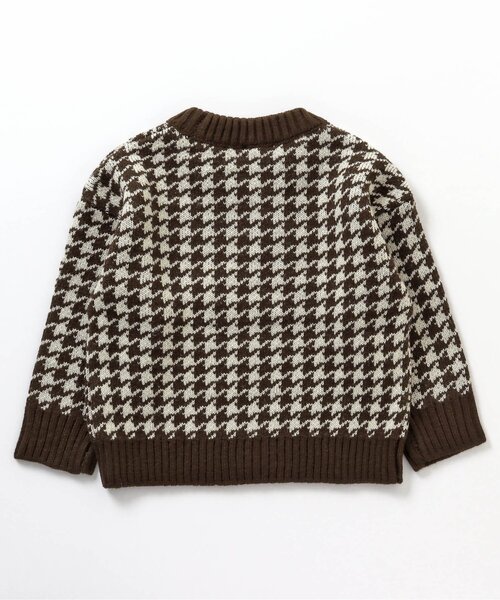 apres les cours（アプレレクール）の「【マシンウォッシャブル】3柄バラエティニット（ニット/セーター・キッズ・ラベンダー/ベージュ/チェック・140/120/90/100）」の20枚目の写真