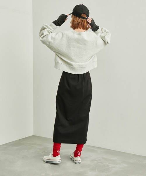 ROPE' PICNIC（ロペピクニック）の「スリットスカート（スカート・レディース・ベージュ/ブラック/チャコールグレー・36/38）」の5枚目の写真