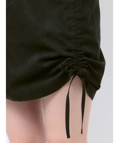 jouetie(ジュエティ)の「サイドギャザースカート(スカート・レディース・ブルー/ブラック/カーキ・MEDIUM)」の21枚目の写真