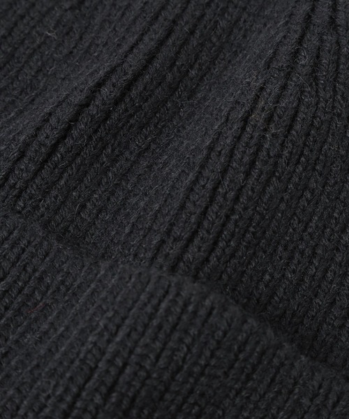 LOWRYS FARM（ローリーズファーム）の「オリカエシニットワッチ  991925（ニットキャップ/ビーニー・レディース・ブラック/チャコールグレー/パープル・FREE）」の19枚目の写真