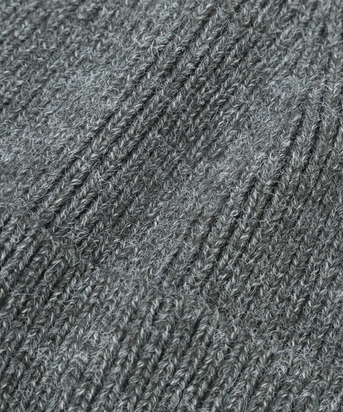 LOWRYS FARM（ローリーズファーム）の「オリカエシニットワッチ  991925（ニットキャップ/ビーニー・レディース・ブラック/チャコールグレー/パープル・FREE）」の20枚目の写真