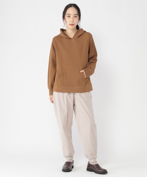 studio CLIP(スタディオクリップ)の「裏起毛フーディー(パーカー・レディース・ブラウン/ネイビー/ライトグレー/カーキ・FREE)」の21枚目の写真