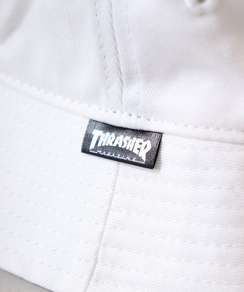 THRASHER(スラッシャー)の「THRASHER GONZ BUCKET HAT(ハット・メンズ・ホワイト/ブラック・FREE)」の11枚目の写真