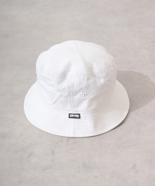 THRASHER(スラッシャー)の「THRASHER GONZ BUCKET HAT(ハット・メンズ・ホワイト/ブラック・FREE)」の8枚目の写真