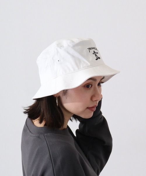 THRASHER(スラッシャー)の「THRASHER GONZ BUCKET HAT(ハット・メンズ・ホワイト/ブラック・FREE)」の15枚目の写真