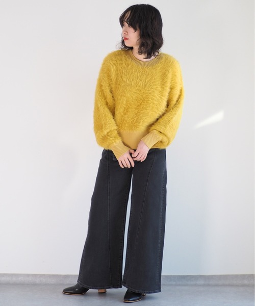 cepo（セポ）の「ベルト付きストレートデニム（デニムパンツ