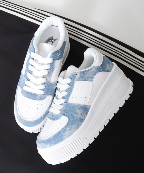 LOVEHUNTER（ラブハンター）の「LOVEHUNTER 厚底 ローカットスニーカー（スニーカー・レディース・ブラック/ホワイト×ホワイト/ブラック×ホワイト/ブラック×ブラック/ピンク/キャメル/シルバー/グレー/グレー×ホワイト/ブラウン系その他/カーキ/ホワイト×ブラック/ベージュ/グリーン系その他/レッド系その他/ダークブラウン/ブラック系その他/ブルー系その他/ゴールド系その他/ブルー系その他2/シルバー系その他/ブラウン/パープル系その他/シルバー×ブラック/ピンク系その他/イエロー系その他/オレンジ系その他・40/39/36/37/38/41/42/43/44/35）」の15枚目の写真