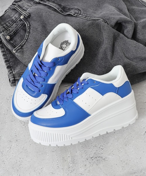 LOVEHUNTER（ラブハンター）の「LOVEHUNTER 厚底 ローカットスニーカー（スニーカー・レディース・ブラック/ホワイト×ホワイト/ブラック×ホワイト/ブラック×ブラック/ピンク/キャメル/シルバー/グレー/グレー×ホワイト/ブラウン系その他/カーキ/ホワイト×ブラック/ベージュ/グリーン系その他/レッド系その他/ダークブラウン/ブラック系その他/ブルー系その他/ゴールド系その他/ブルー系その他2/シルバー系その他/ブラウン/パープル系その他/シルバー×ブラック/ピンク系その他/イエロー系その他/オレンジ系その他・40/39/36/37/38/41/42/43/44/35）」の16枚目の写真