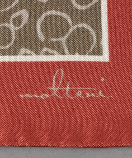 UNITED ARROWS（ユナイテッドアローズ）の「＜molteni＞ エスニック プリント スカーフ（バンダナ/スカーフ・メンズ・オリーブ・FREE）」の4枚目の写真