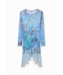 Desigual×Collina Strada】 オーシャンプリント ワンピースを使った