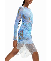 Desigual×Collina Strada】 オーシャンプリント ワンピースを使った