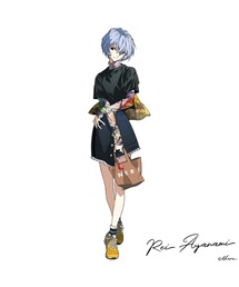 RADIO EVA A093 EVANGELION Graffiti Sheer Shirt by Cigarette-burns