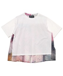 PR01.（ピーアールワン）の「RADIO EVA A093 EVANGELION Graffiti Sheer Shirt by Cigarette-burns（Tシャツ/カットソー）」