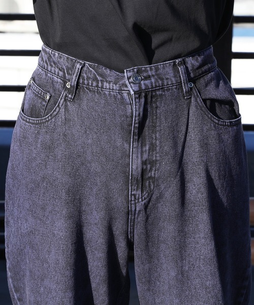 8(eight)(エイト)の「ケミカルオーバーダイバギー(デニムパンツ・メンズ・グリーン/オレンジ/ピンク/パープル・MEDIUM/LARGE)」の15枚目の写真