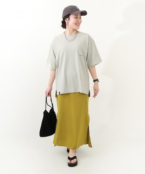 devirock(デビロック)の「防汚 大人 半袖Tシャツ(Tシャツ/カットソー・メンズ・グリーン系6/ライトグレー/グレイッシュブルー/ブルー系2/ブラック/ピンク系1/サックスブルー/パープル系1/ホワイト・LL/L/M/S)」の10枚目の写真