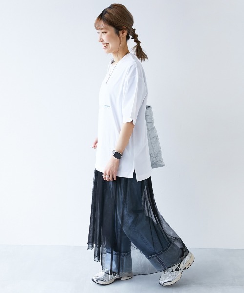 devirock(デビロック)の「防汚 大人 半袖Tシャツ(Tシャツ/カットソー・メンズ・グリーン系6/ライトグレー/グレイッシュブルー/ブルー系2/ブラック/ピンク系1/サックスブルー/パープル系1/ホワイト・LL/L/M/S)」の14枚目の写真