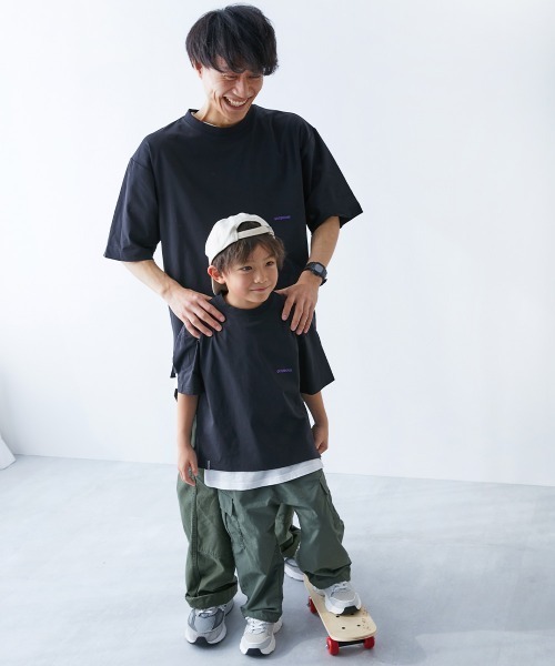 devirock(デビロック)の「防汚 大人 半袖Tシャツ(Tシャツ/カットソー・メンズ・グリーン系6/ライトグレー/グレイッシュブルー/ブルー系2/ブラック/ピンク系1/サックスブルー/パープル系1/ホワイト・LL/L/M/S)」の15枚目の写真