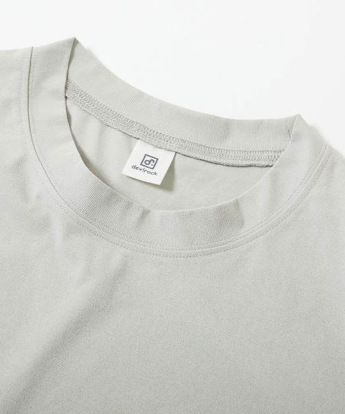 devirock(デビロック)の「防汚 大人 半袖Tシャツ(Tシャツ/カットソー・メンズ・グリーン系6/ライトグレー/グレイッシュブルー/ブルー系2/ブラック/ピンク系1/サックスブルー/パープル系1/ホワイト・LL/L/M/S)」の20枚目の写真