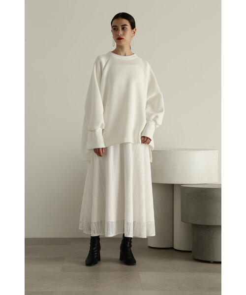 JILL STUART（ジルスチュアート）の「◆ダンボールジャージートップス（スウェット・レディース・ブルー/ブラック/ホワイト・FREE）」の11枚目の写真