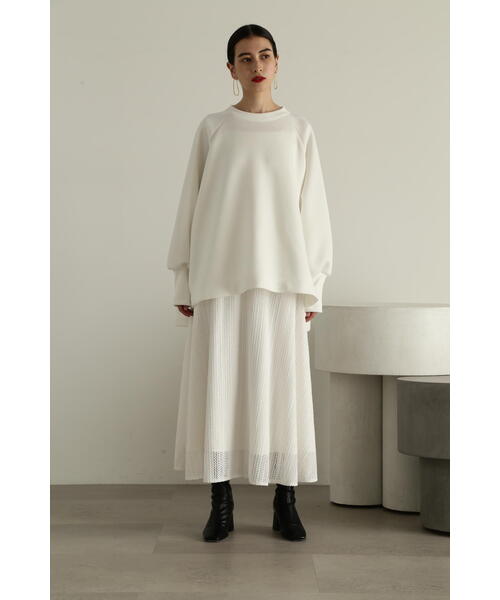 JILL STUART（ジルスチュアート）の「◆ダンボールジャージートップス（スウェット・レディース・ブルー/ブラック/ホワイト・FREE）」の12枚目の写真