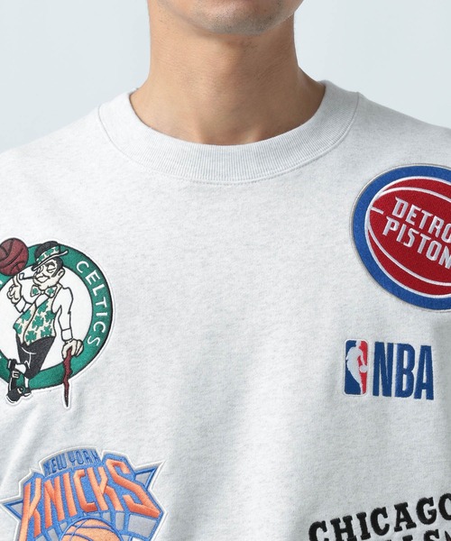 NBA(エヌビーエー)の「【NBA】E&Wチームプルオーバー(スウェット・メンズ・ブラック/オフホワイト・FREE)」の14枚目の写真