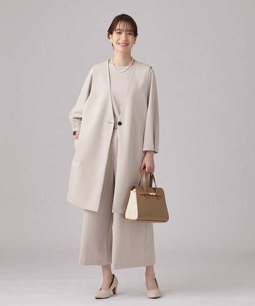 通勤/デイリー/セットアップ可】マルチに使える カットジョーゼット