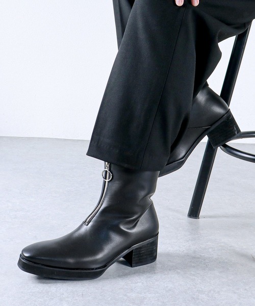 LOVEHUNTER(ラブハンター)の「LOVEHUNTER/+6.5cm ハイソールヒールブーツ(6838/6839)(ブーツ・メンズ・ブラック系2/ブラック系1・42/44/40/43/41)」の10枚目の写真