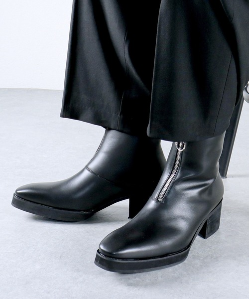 LOVEHUNTER(ラブハンター)の「LOVEHUNTER/+6.5cm ハイソールヒールブーツ(6838/6839)(ブーツ・メンズ・ブラック系2/ブラック系1・42/44/40/43/41)」の12枚目の写真