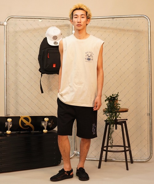 ハーフパンツ セットアップメンズ ルーカ セットアップ 半袖 RVCA
