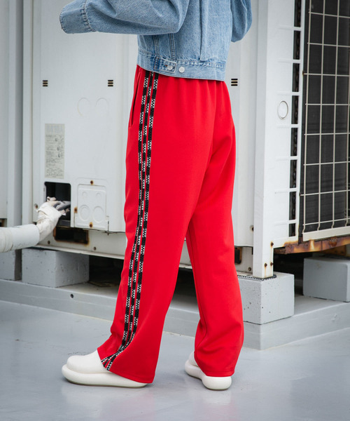 KBF(ケイビーエフ)の「ブレードトラックパンツ(その他パンツ・レディース・レッド/ネイビー/グレー・ONE)」の9枚目の写真