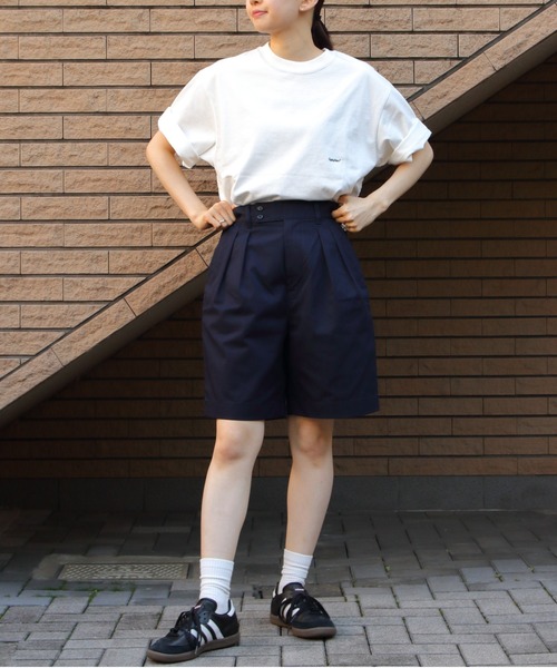 GYMPHLEX（ジムフレックス）の「GYMPHLEX/ジムフレックス　クルーネック ショートスリーブTEE　CREWNECK SHORTSLEEVE TEE　J-9271 HWJ（Tシャツ/カットソー・メンズ・チャコールグレー/オフホワイト/ライトグレー/ブルー/ブルーグレー・S/M/L）」の9枚目の写真