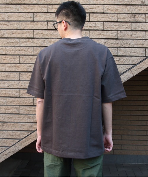 GYMPHLEX（ジムフレックス）の「GYMPHLEX/ジムフレックス　クルーネック ショートスリーブTEE　CREWNECK SHORTSLEEVE TEE　J-9271 HWJ（Tシャツ/カットソー・メンズ・チャコールグレー/オフホワイト/ライトグレー/ブルー/ブルーグレー・S/M/L）」の14枚目の写真