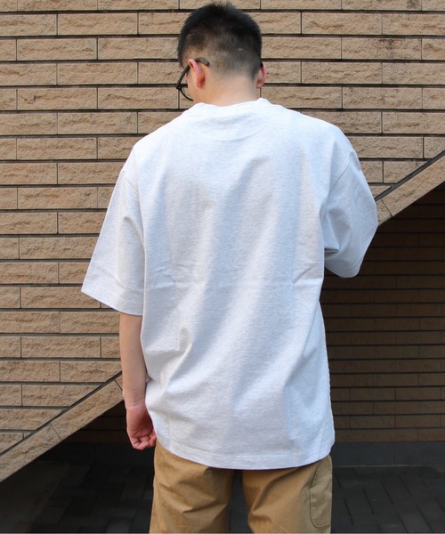 GYMPHLEX（ジムフレックス）の「GYMPHLEX/ジムフレックス　クルーネック ショートスリーブTEE　CREWNECK SHORTSLEEVE TEE　J-9271 HWJ（Tシャツ/カットソー・メンズ・チャコールグレー/オフホワイト/ライトグレー/ブルー/ブルーグレー・S/M/L）」の19枚目の写真