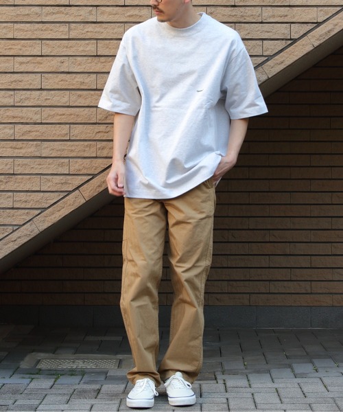 GYMPHLEX（ジムフレックス）の「GYMPHLEX/ジムフレックス　クルーネック ショートスリーブTEE　CREWNECK SHORTSLEEVE TEE　J-9271 HWJ（Tシャツ/カットソー・メンズ・チャコールグレー/オフホワイト/ライトグレー/ブルー/ブルーグレー・S/M/L）」の21枚目の写真
