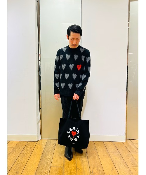 ALLSAINTS（オールセインツ）の「AMORE HEART MOTIF RELAXED FIT