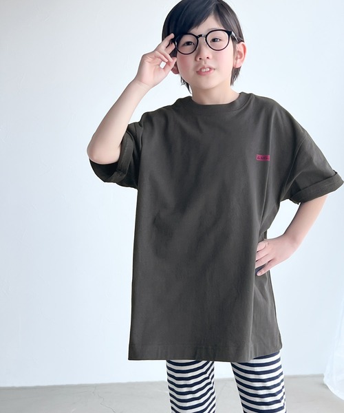 Java(ジャバ)の「《Javaジャバコラボ》お出かけが楽しくなる主役級の映えT!オーガニックコットン混 綿100%レシピプリントビッグTシャツ(Tシャツ/カットソー・キッズ・チャコールグレー/オフホワイト・100/120/140/160)」の10枚目の写真