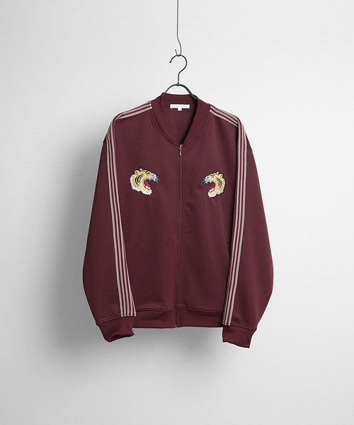 Confirm（コンファーム）の「サイドライン ジャージ トラックジャケット（ジャージ・メンズ・ベージュ系その他2/グリーン/パープル系その他/レッド系その他/グレー系その他2/レッド系その他2/ホワイト系その他2/ブラウン系その他2/ブラック/ワイン・M/L）」の8枚目の写真