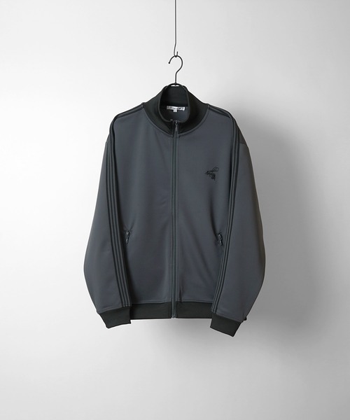 Confirm（コンファーム）の「サイドライン ジャージ トラックジャケット（ジャージ・メンズ・ベージュ系その他2/グリーン/パープル系その他/レッド系その他/グレー系その他2/レッド系その他2/ホワイト系その他2/ブラウン系その他2/ブラック/ワイン・M/L）」の3枚目の写真